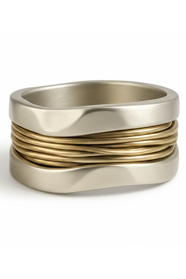 Sophia - Silver- och guldring