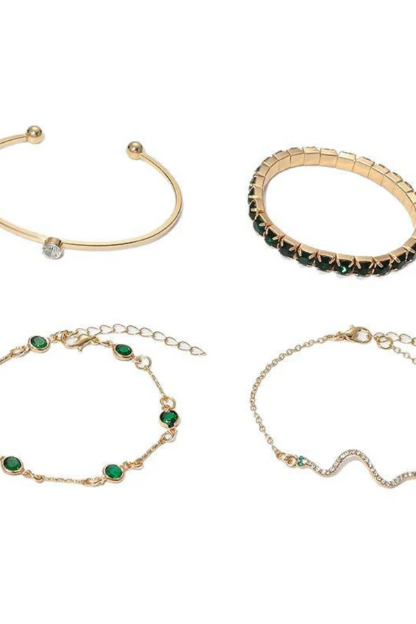 Sorina - Set med gyllene armband