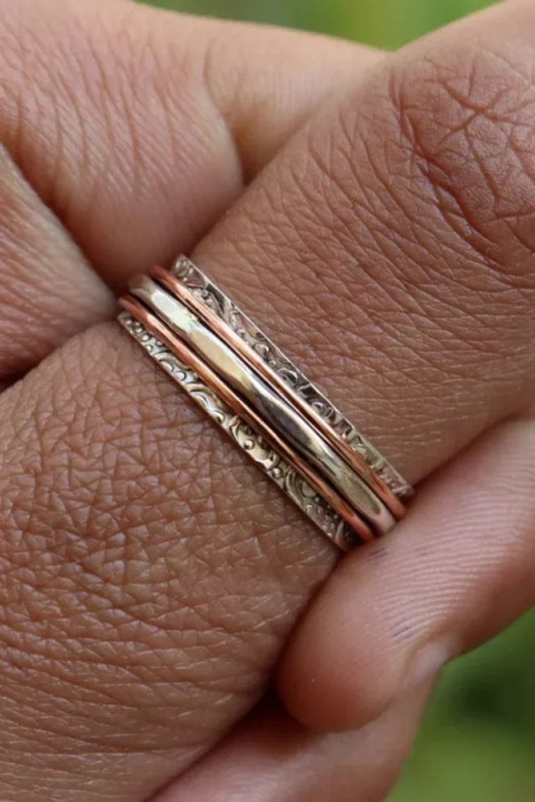 Elegant vintage klassisk ring