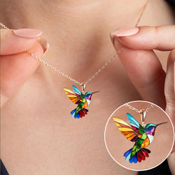 Aurea - Vacker Kolibri Design Halsband