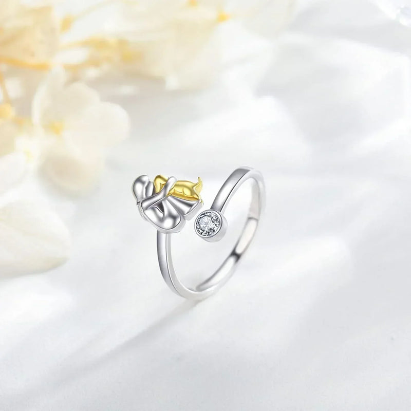 Hayley - Justerbart Ring i 925 Sterling Sølv