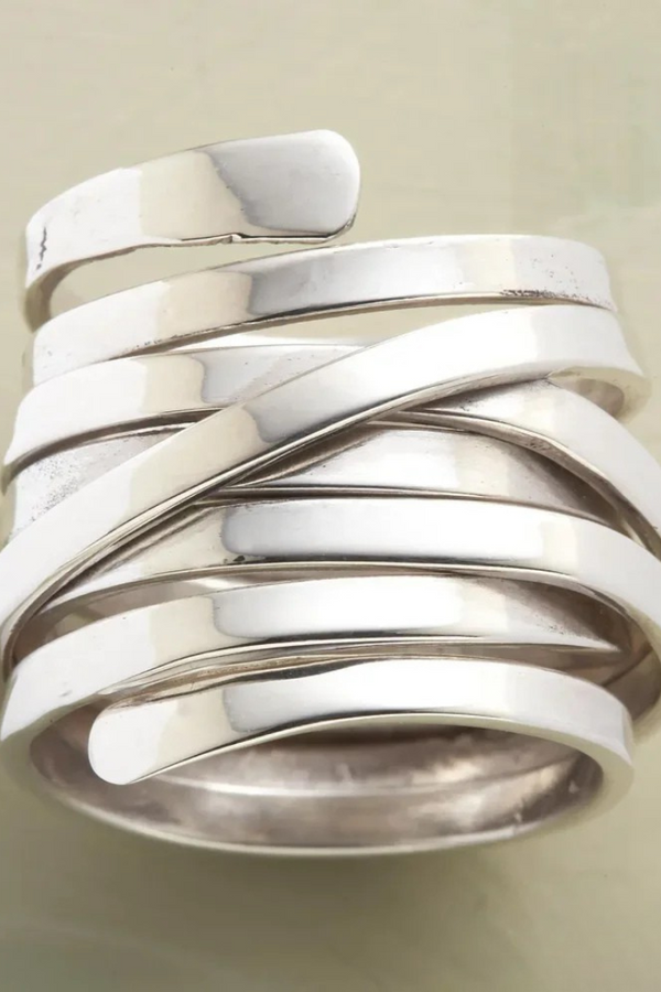 Apollo - Tykt Silver Lager Ring