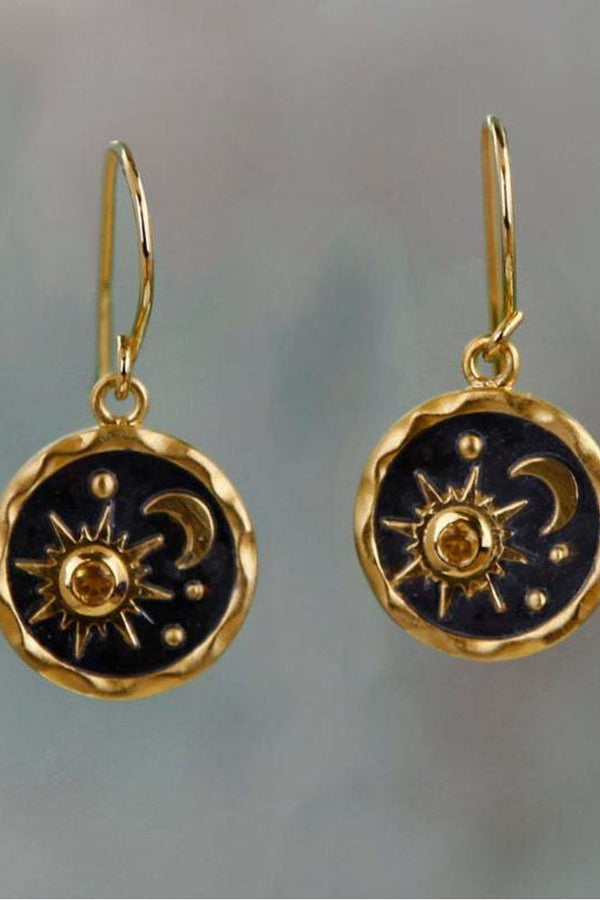 Boho Sol & Måne Örhängen