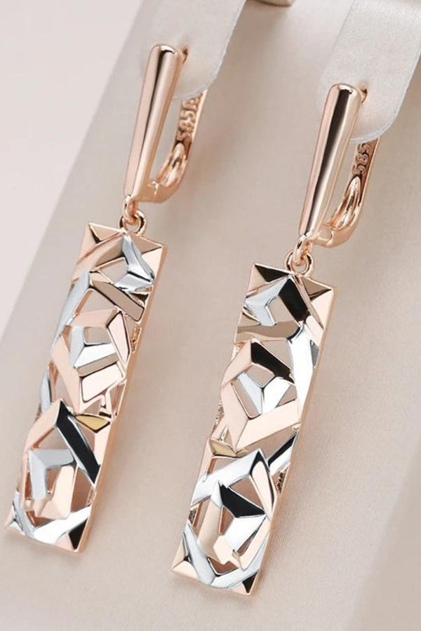 Elegant - Dam Guld & Silver Örhängen