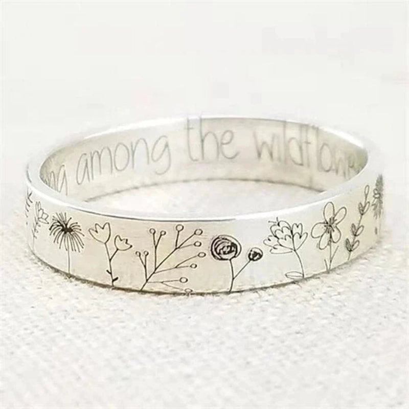 Elegant minimalistisk ring i silver