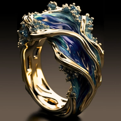 Liadan - Retro guldring