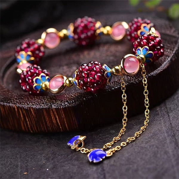 BerryStone - Naturligt Tunnt Armband