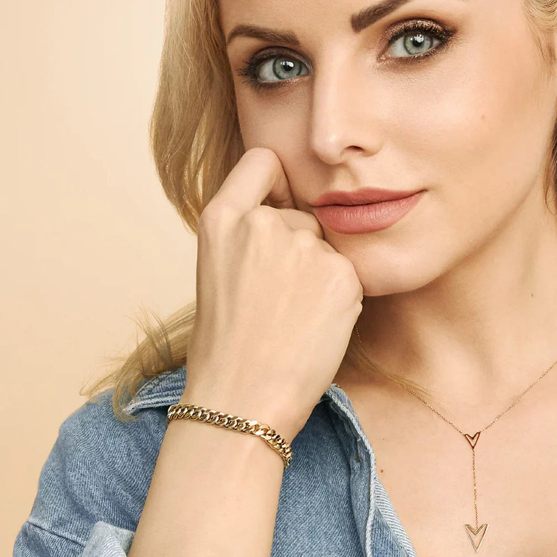 Estate - 16K Guld Kubansk Armband