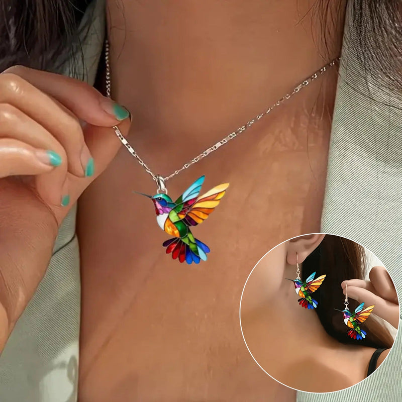 Aurea - Vacker Kolibri Design Halsband