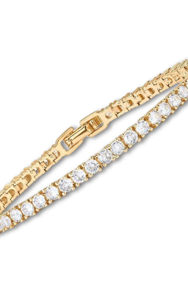 Lustra - 18K Guld Moissanite Tennisarmband