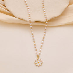 Halsband med Tusensköna-hänge