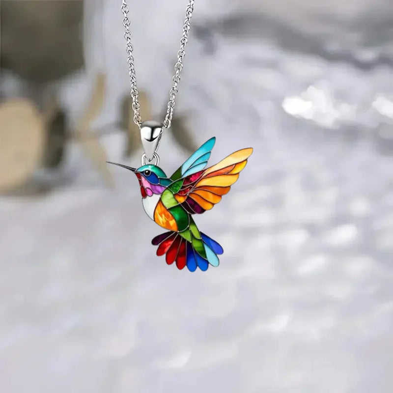 Aurea - Vacker Kolibri Design Halsband