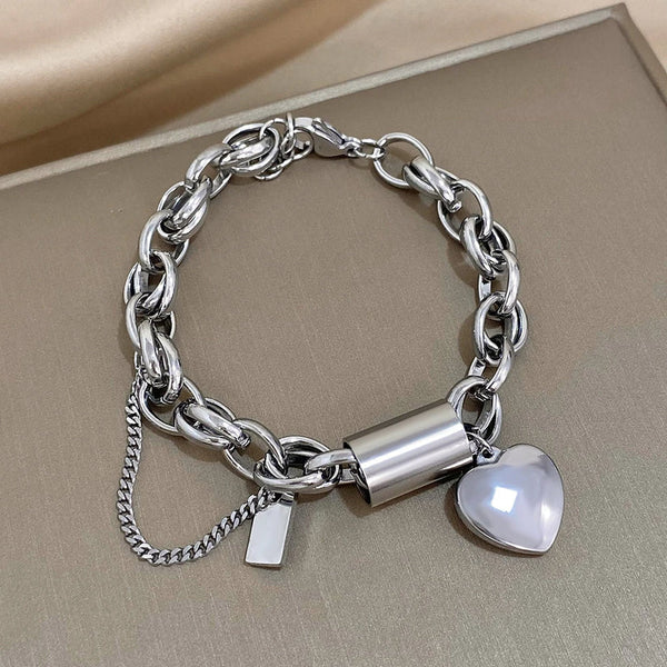 Heartened - 18K Guld Chunky Armband