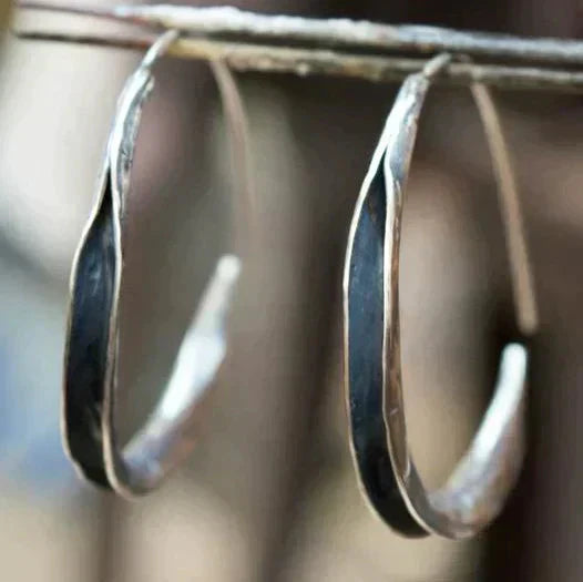 Banbrytande Runda Guldörhängen
