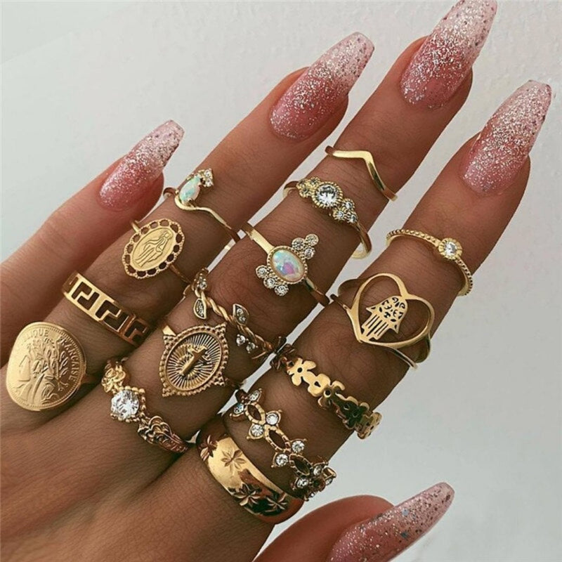 Handgjorda silverringar