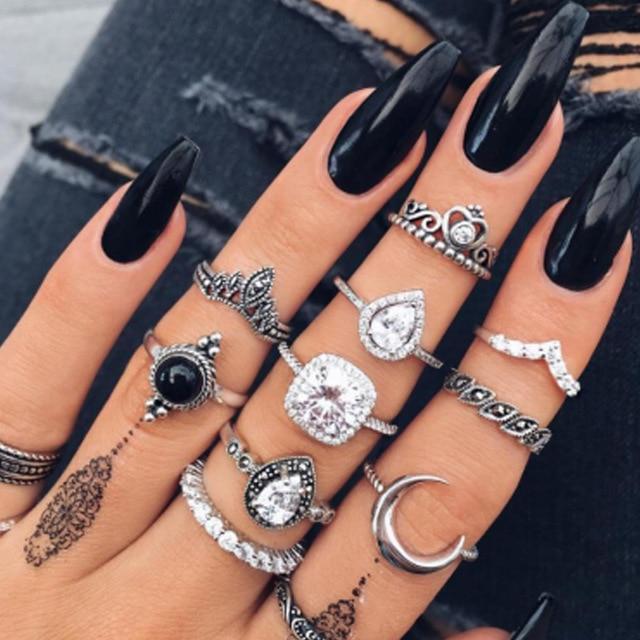 Handgjorda silverringar