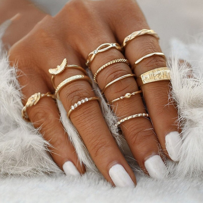 Handgjorda silverringar
