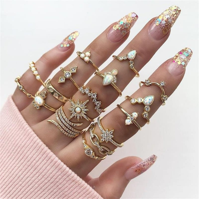 Handgjorda silverringar