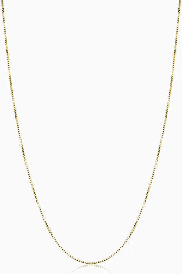 Bodega - 18K Guld Boxkedja