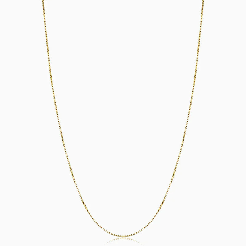 Bodega - 18K Guld Boxkedja