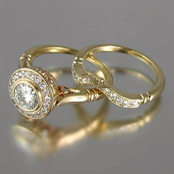 Chic vintage guldring