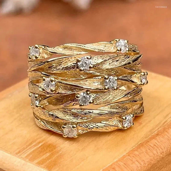 Bohemisk vintage guldring
