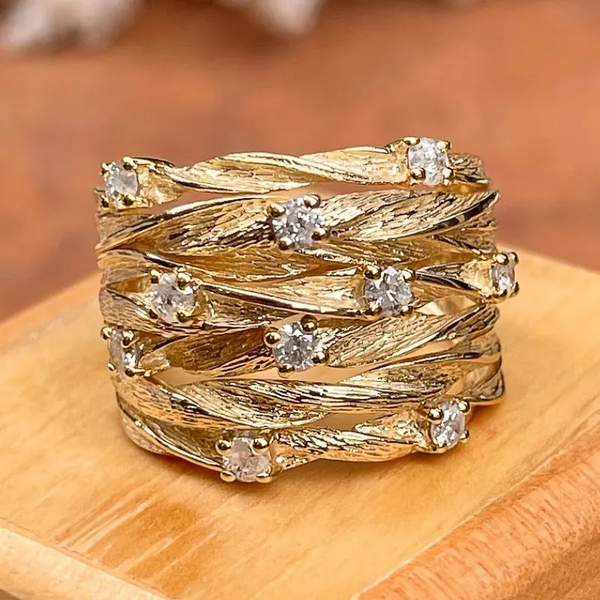 Vintage guldring
