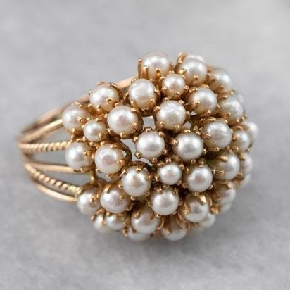 Stenprydd Ring