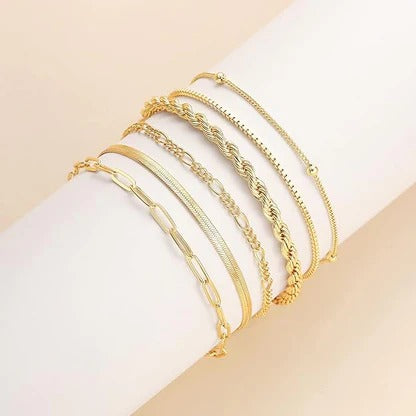 Vernetta - Guldpläterat armband