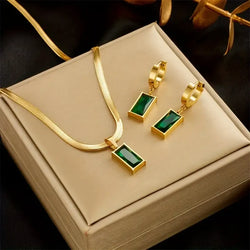 Lunara - Guld Smyckeset