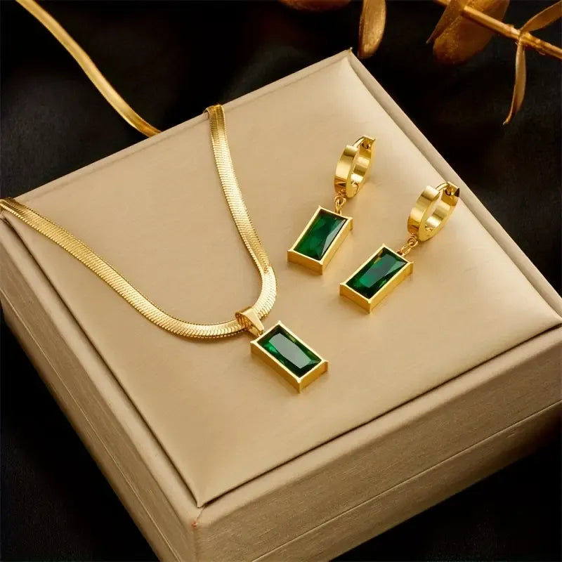 Lunara - Guld Smyckeset