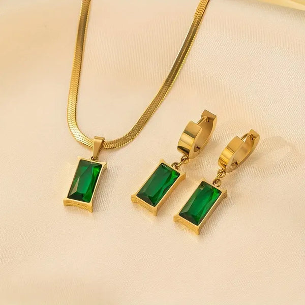 Lunara - Guld Smyckeset