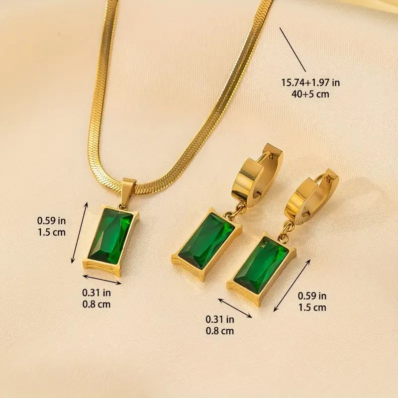 Lunara - Guld Smyckeset