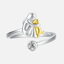Hayley - Justerbart Ring i 925 Sterling Sølv