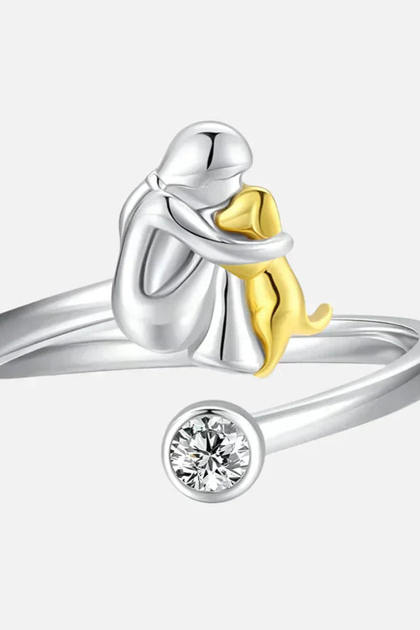 Hayley - Justerbart Ring i 925 Sterling Sølv