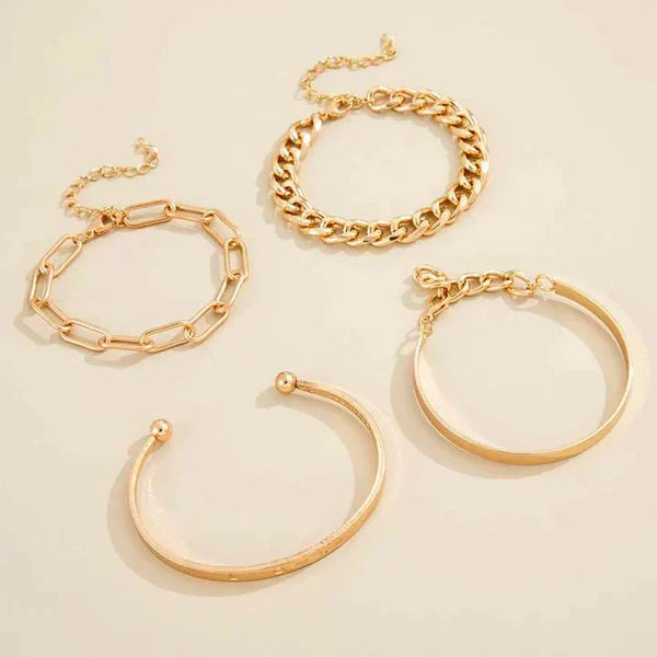 Elan - 18K Guld Armbandsset